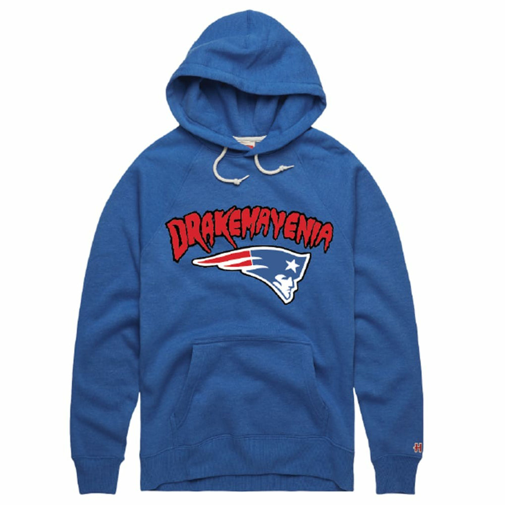 New England Patriots Drake Maye Homage Unisex Drakemayenia Tri-Blend Hoodie | NFL Hot