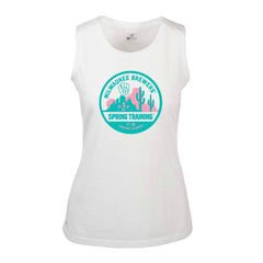 Milwaukee Brewers Levelwear Women's Macy Spring Training Badge Bold Tank Top - MLB Tanks
