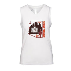 Athletics Levelwear Women's 2026 Spring Training Paisley Ball Bold Tank - MLB Tanks