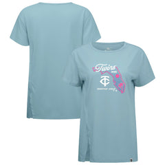 Minnesota Twins Levelwear Women's Influx Spring Training Sunrise Bold T-Shirt - MLB T-shirts