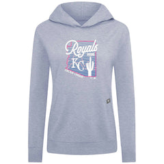 Kansas City Royals Levelwear Women's Relay Spring Training Sunrise Bold Hoodie - MLB Hoodies