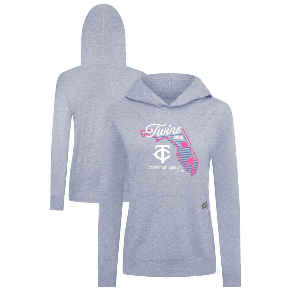 Minnesota Twins Levelwear Women's Relay Spring Training Sunrise Bold Hoodie - MLB Hoodies