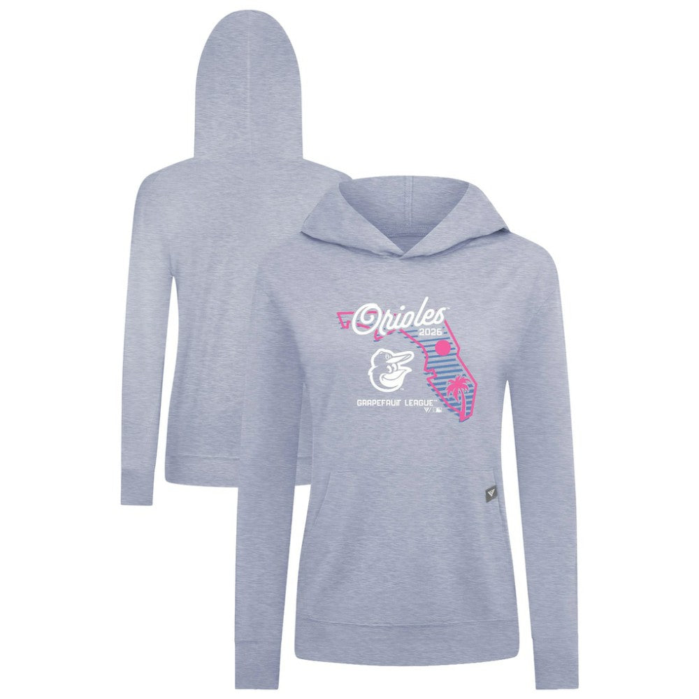 Baltimore Orioles Levelwear Women's Relay Spring Training Sunrise Bold Hoodie - MLB Hoodies