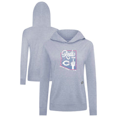 Cincinnati Reds Levelwear Women's Relay Spring Training Sunrise Bold Hoodie - MLB Hoodies