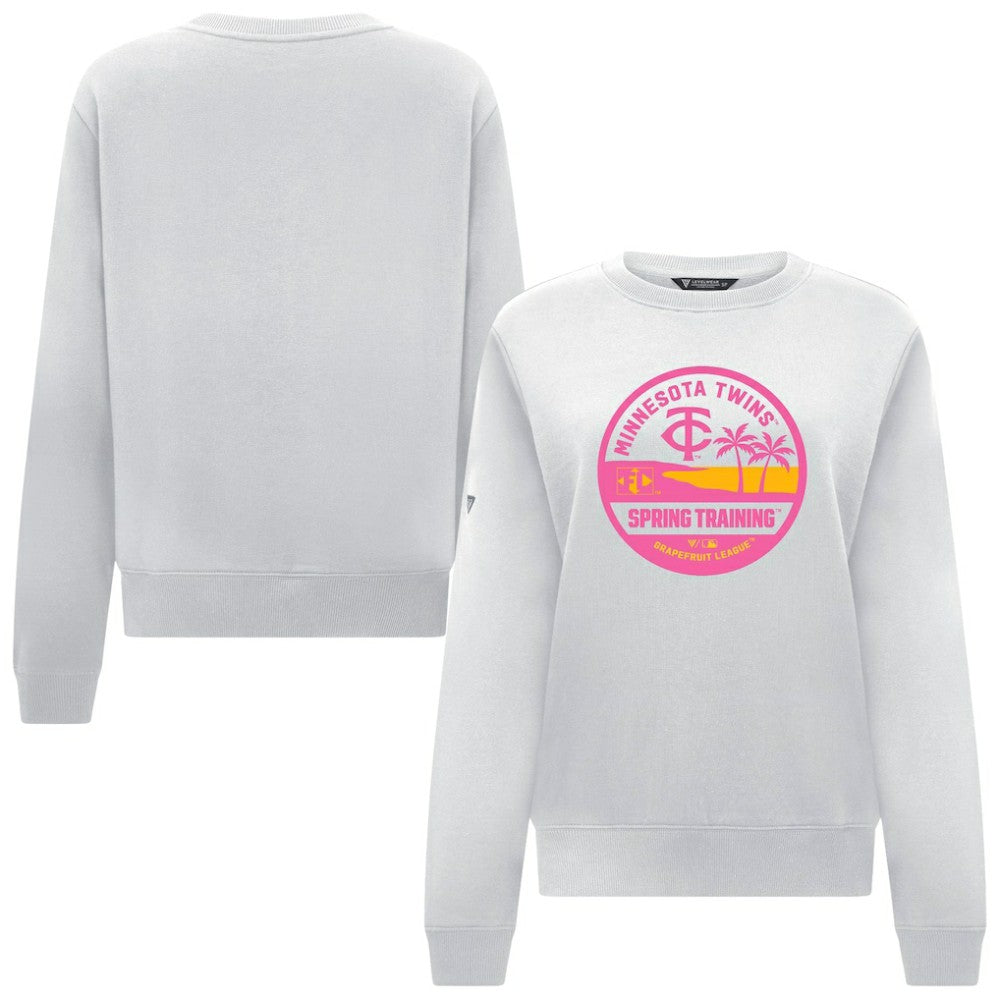 Minnesota Twins Levelwear Women's Yvette Spring Training Badge Bold Sweatshirt - MLB Sweatshirts