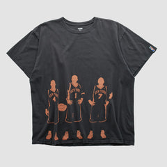 Black New York Knicks UNK 2010s T-shirt | NBA