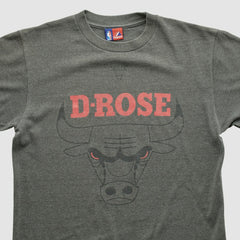 Dark Heather Gray Chicago Bulls Majestic 2000s T-shirt sale | NBA