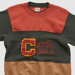 Kansas City Chiefs Nutmeg Mills 90s Pullover Sweatshirt | NFL Outlet