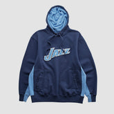 Navy Utah Jazz NBA 2000s Hooded Pullover Sweatshirt | NBA