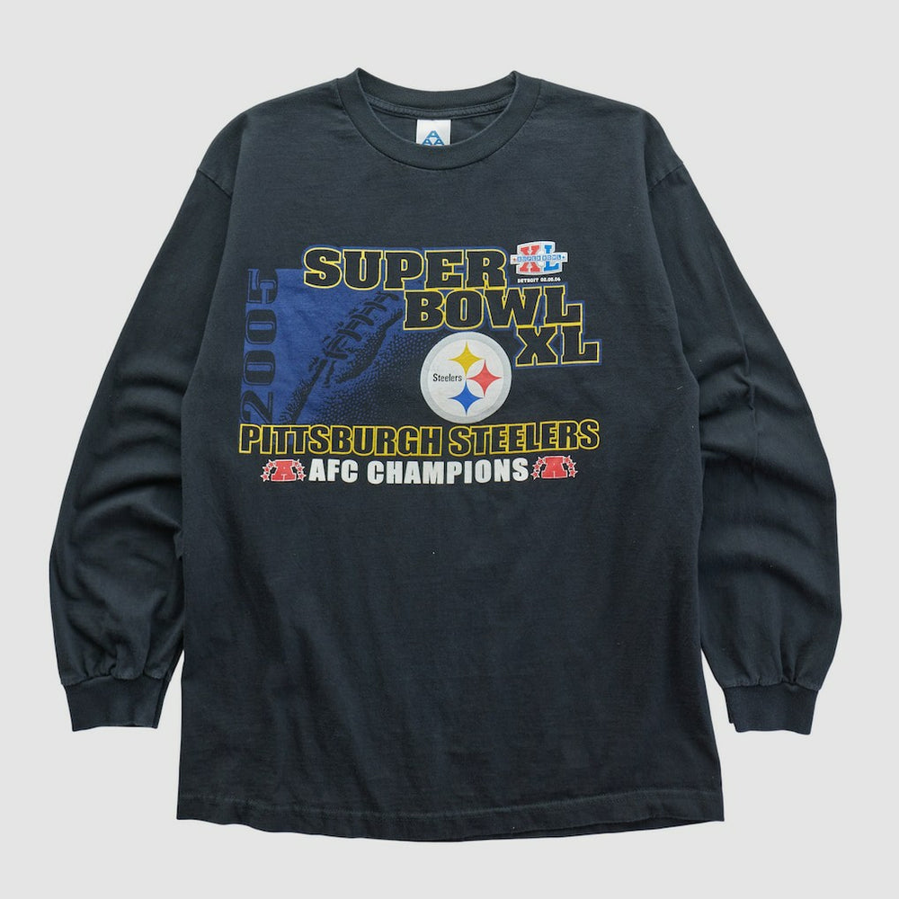 Pittsburgh Steelers Super Bowl XL Alstyle 2006 Long Sleeve T-shirt | NFL Online