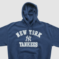 New York Yankees Stitches 2010s Hooded Pullover Sweatshirt - MLB Pullover