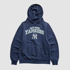New York Yankees Stitches 2010s Hooded Pullover Sweatshirt - MLB Pullover