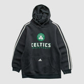Black Boston Celtics 2010s Hooded Pullover Sweatshirt | NBA