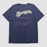 Milwaukee Brewers Majestic 2000s T-shirt - MLB T-shirts
