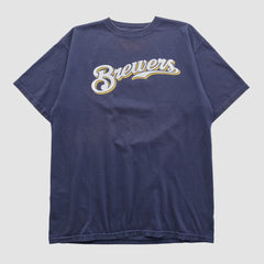 Milwaukee Brewers Majestic 2000s T-shirt - MLB T-shirts