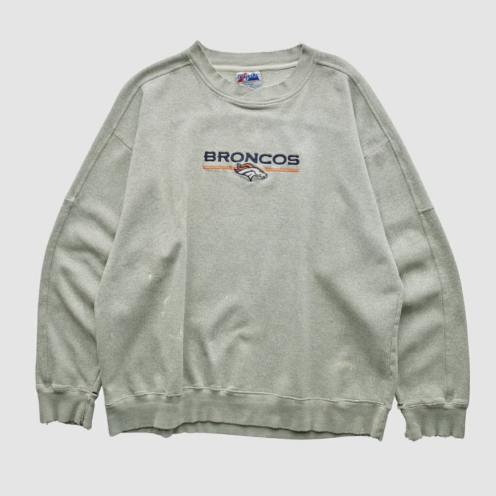 Denver Broncos Majestic 2000s Pullover Sweatshirt | NFL Outlet