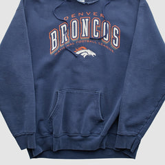 Denver Broncos Pro Player 90s Hooded Pullover Sweatshirt | NFL Hot