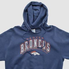 Denver Broncos Pro Player 90s Hooded Pullover Sweatshirt | NFL Hot