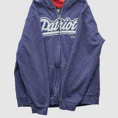 New England Patriots NFL 2010s Hooded Full Zip Sweatshirt | NFL Online