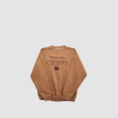 Kansas City Chiefs Logo 7 90s Pullover Sweatshirt | NFL New