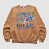 Buffalo Bills Super Bowl XXVII Trench 1992 Pullover Sweatshirt | NFL Outlet