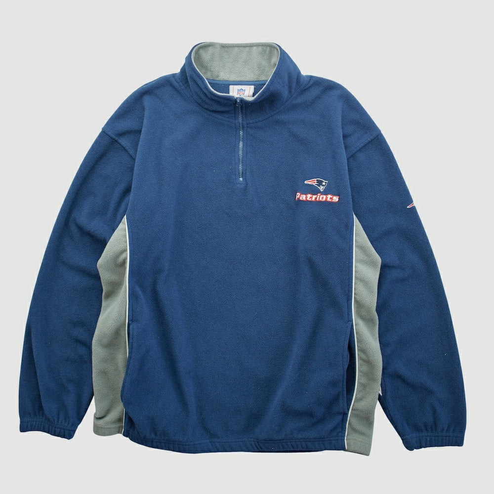 New England Patriots NFL 2000s 1/4 Zip Sweatshirt | NFL US