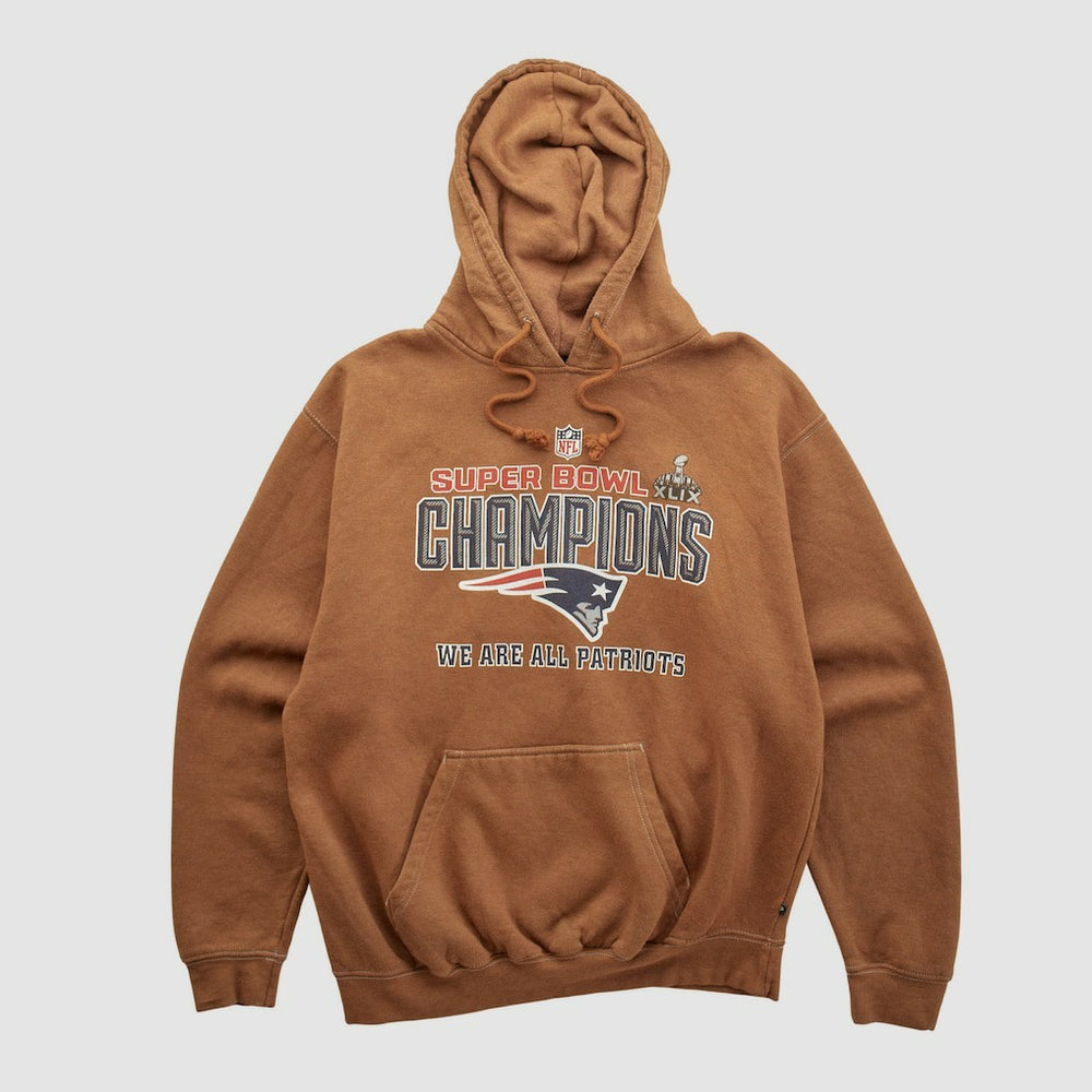 New England Patriots Super Bowl XLIX Pennant Sportswear 2015 Hooded Pullover Sweatshirt | NFL Online