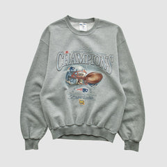 New England Patriots American Football Conference Jerzees 2003 Pullover Sweatshirt | NFL Discount