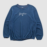 New York Yankees Lee Apparel 2000s Pullover Sweatshirt - MLB Pullover