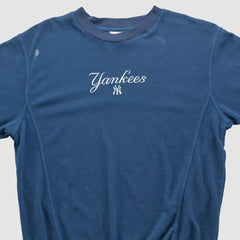 New York Yankees Lee Apparel 2000s Pullover Sweatshirt - MLB Pullover