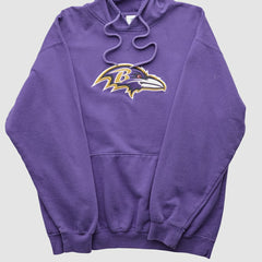 Baltimore Ravens NFL 2000s Hooded Pullover Sweatshirt | NFL Outlet