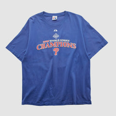 World Series Champions Majestic 2008 T-shirt - MLB T-shirts