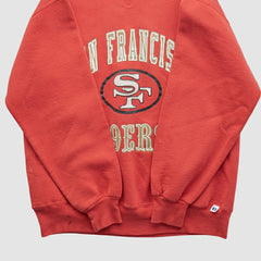 San Francisco 49ers Russell 90s Pullover Sweatshirt | NFL Hot