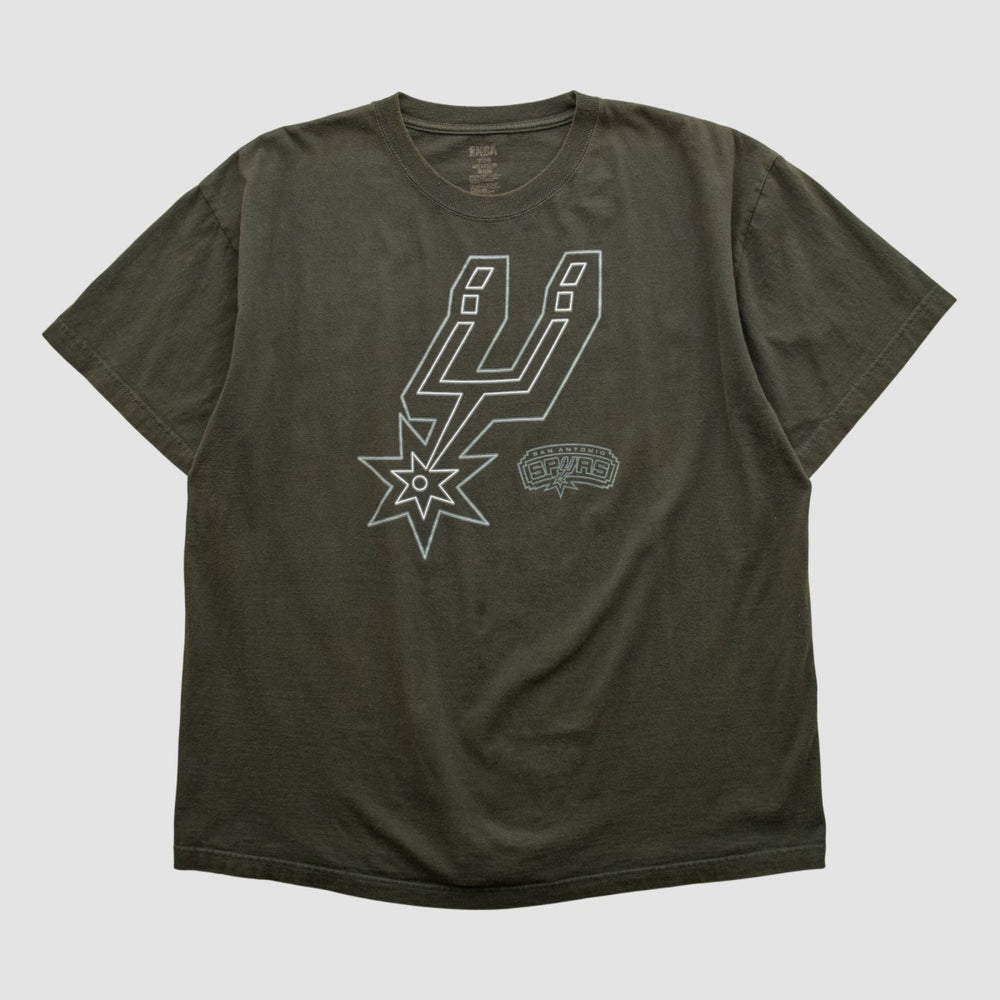 Black San Antonio Spurs NBA 2000s T-shirt | NBA