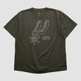 Black San Antonio Spurs NBA 2000s T-shirt | NBA