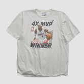White Lebron James 2010s T-shirt | NBA