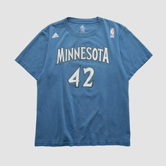Blue Minnesota Timberwolves 2010s T-shirt | NBA