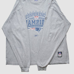 New England Patriots Reebok 2003 Long Sleeve T-shirt | NFL Outlet