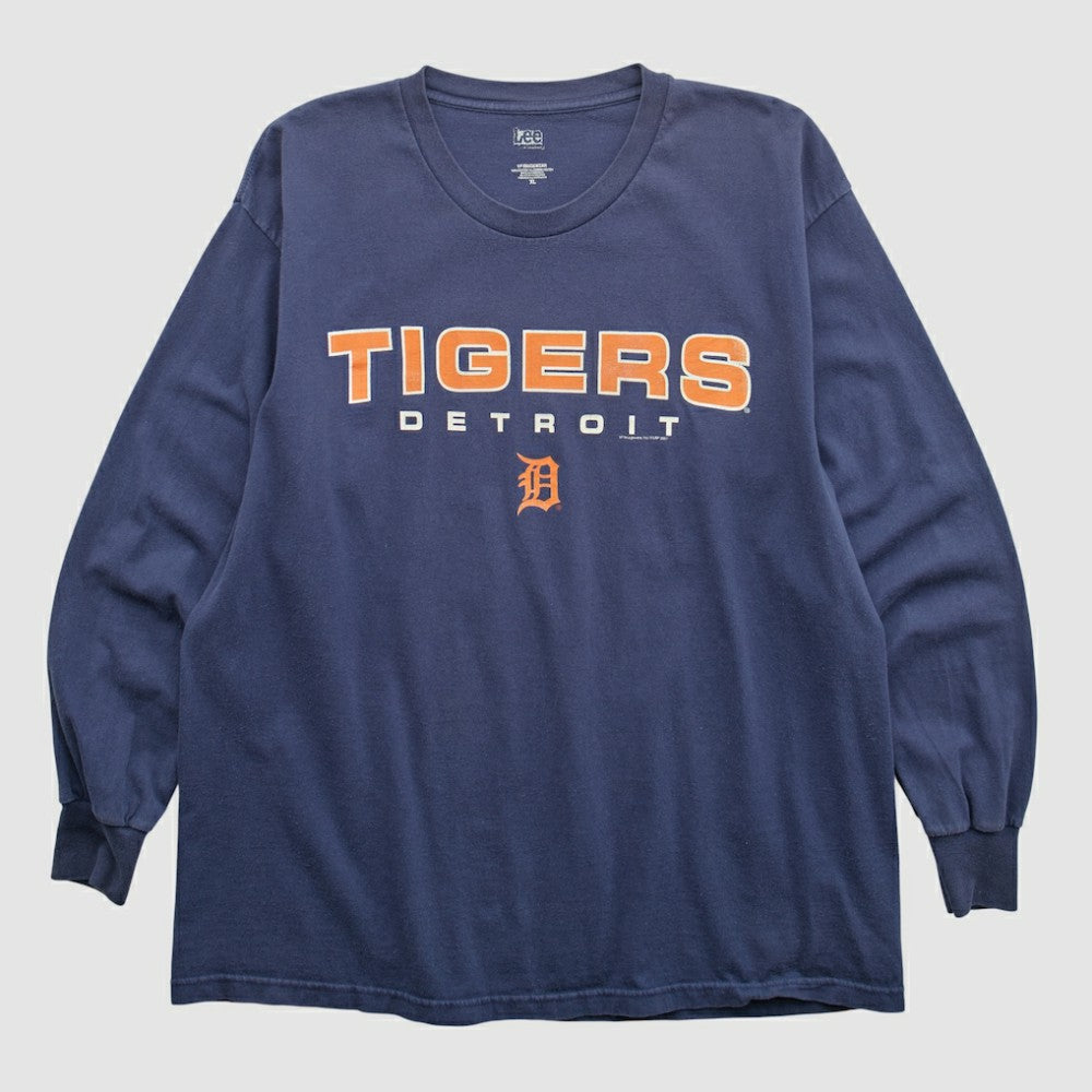 Detroit Tigers Lee Sport 2000s Long Sleeve T-shirt - MLB T-shirts
