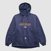 Denver Broncos Reebok 2000s Hooded Pullover Sweatshirt | NFL Discount