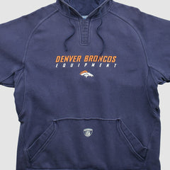 Denver Broncos Reebok 2000s Hooded Pullover Sweatshirt | NFL Discount