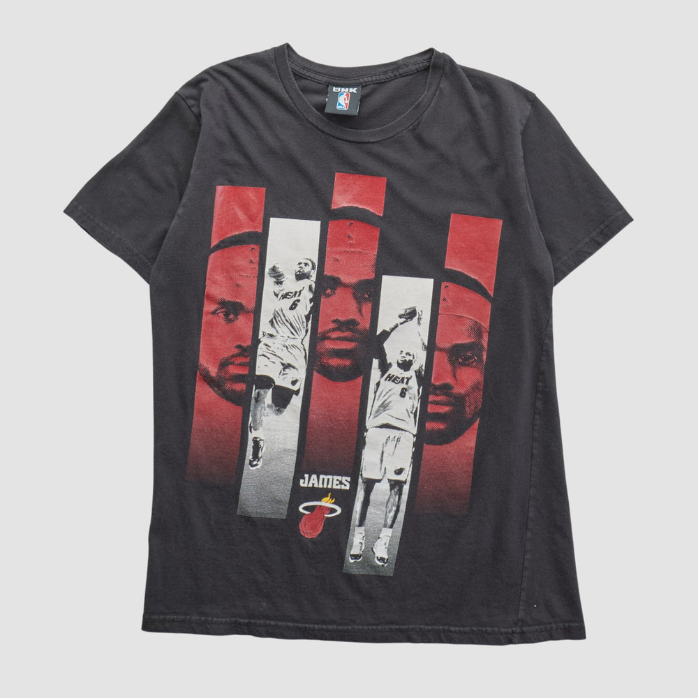 Black Miami Heat UNK 2010s T-shirt | NBA