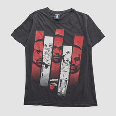 Black Miami Heat UNK 2010s T-shirt | NBA
