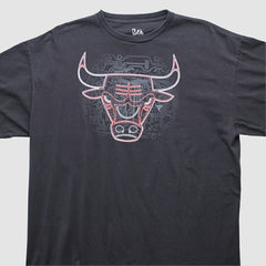 Black Chicago Bulls Majestic 2000s T-shirt sale | NBA