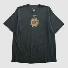 Black Denver Nuggets Reebok 2000s T-shirt sale | NBA