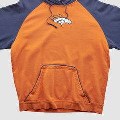 Denver Broncos Reebok 2000s Hooded Pullover Sweatshirt | NFL Outlet
