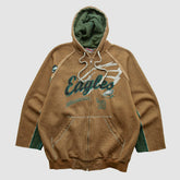 Philadelphia Eagles NFL 2010s Hooded Full Zip Sweatshirt | NFL Hot