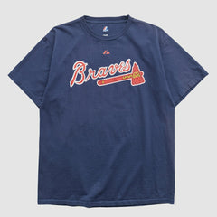 Atlanta Braves Majestic 2000s T-shirt - MLB T-shirts