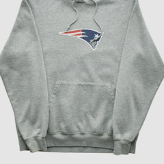 New England Patriots Reebok 2000s Hooded Pullover Sweatshirt | NFL Hot