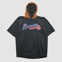 Atlanta Braves Salem Sportswear 1994 Hooded T-shirt - MLB T-shirts